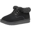 imageCUSHIONAIRE Womens Hope short pull on boot Memory FoamBlack Genuine Suede