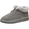 Grey Genuine Suede