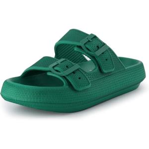 imageCUSHIONAIRE Womens Fame recovery cloud slide with ComfortEmerald