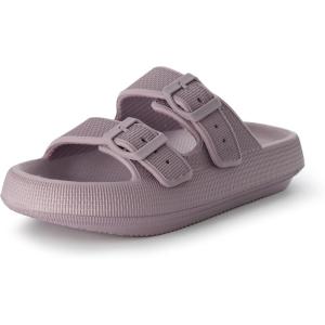 imageCUSHIONAIRE Womens Fame recovery cloud slide with ComfortIris