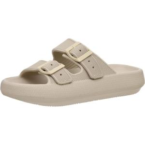 imageCUSHIONAIRE Womens Fame recovery cloud slide with ComfortKhaki