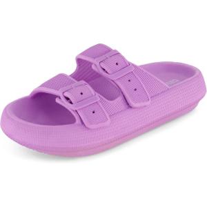 imageCUSHIONAIRE Womens Fame recovery cloud slide with ComfortLavender