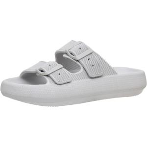 imageCUSHIONAIRE Womens Fame recovery cloud slide with ComfortLt Grey