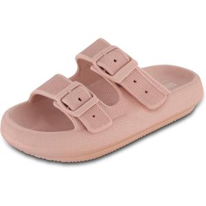 imageCUSHIONAIRE Womens Fame recovery cloud slide with ComfortPink