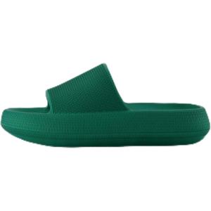 imageCUSHIONAIRE Womens Feather Cloud Recovery Slide Sandals with ComfortEmerald