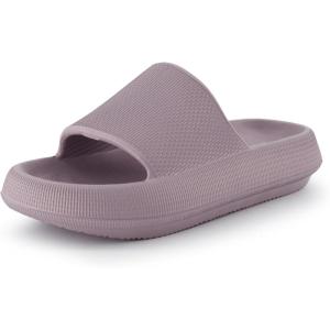 imageCUSHIONAIRE Womens Feather Cloud Recovery Slide Sandals with ComfortIris
