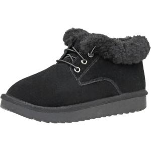 imageCUSHIONAIRE Womens Hope short pull on boot Memory FoamBlack Genuine Suede