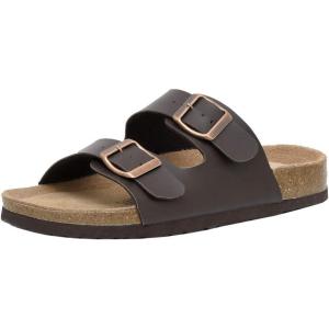 imageCUSHIONAIRE Womens Lane Cork Footbed Sandal With ComfortBrown Nappa