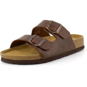 imageCUSHIONAIRE Womens Lane Cork Footbed Sandal With ComfortBrown Oily