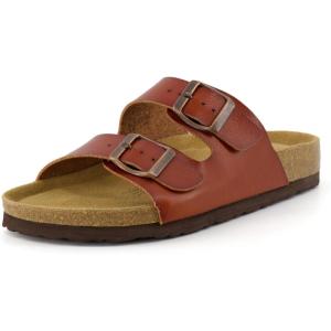 imageCUSHIONAIRE Womens Lane Cork Footbed Sandal With ComfortCognac