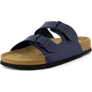 imageCUSHIONAIRE Womens Lane Cork Footbed Sandal With ComfortNavy Nappa