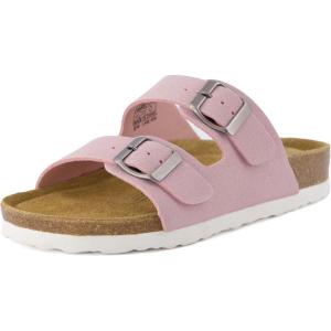 imageCUSHIONAIRE Womens Lane Cork Footbed Sandal With ComfortPink Vegan Suede