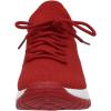 imageCUSHIONAIRE Womens Blaze Stretch Knit Slip on lace Sneaker Memory Foam ampamp LiteSole TechnologyRed