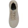 imageCUSHIONAIRE Womens Blaze Stretch Knit Slip on lace Sneaker Memory Foam ampamp LiteSole TechnologyTaupe