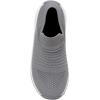 imageCUSHIONAIRE Womens Breeze Stretch Knit Slip on Sneaker Memory Foam ampamp LiteSole TechnologyGrey