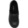 imageCUSHIONAIRE Womens Claire SlipOn Clog Vegan Leather Memory Foam Lightweight Comfort Clog with 15Inch HeelBlack