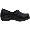 imageCUSHIONAIRE Womens Claire SlipOn Clog Vegan Leather Memory Foam Lightweight Comfort Clog with 15Inch HeelBlack
