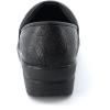 imageCUSHIONAIRE Womens Claire SlipOn Clog Vegan Leather Memory Foam Lightweight Comfort Clog with 15Inch HeelBlack Tooled