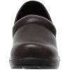 imageCUSHIONAIRE Womens Claire SlipOn Clog Vegan Leather Memory Foam Lightweight Comfort Clog with 15Inch HeelBrown