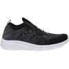 imageCUSHIONAIRE Womens Dane Stretch Knit lace up Sneaker Memory Foam ampamp LiteSole TechnologyBlack