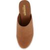 imageCUSHIONAIRE Womens Gibbons Faux Wood Clog with Memory Foam Padding Wide Widths AvailableChestnut