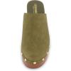 imageCUSHIONAIRE Womens Gibbons Faux Wood Clog with Memory Foam Padding Wide Widths AvailableOlive