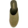 imageCUSHIONAIRE Womens Gibbons Faux Wood Clog with Memory Foam Padding Wide Widths AvailableOlive