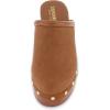 imageCUSHIONAIRE Womens Guest Faux Wood Clog with Memory Foam Padding Wide Widths AvailableChestnut