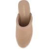 imageCUSHIONAIRE Womens Guest Faux Wood Clog with Memory Foam Padding Wide Widths AvailableSand