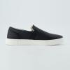 imageCUSHIONAIRE Womens Hampton Slip on Sneaker Comfort Foam Wide Widths AvailableBlackWhite