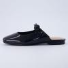 imageCUSHIONAIRE Womens Jackpot Mary Jane Mule Memory Foam Wide Widths AvailableBlack Patent
