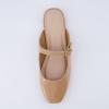 imageCUSHIONAIRE Womens Jackpot Mary Jane Mule Memory Foam Wide Widths AvailableNude Patent
