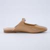 imageCUSHIONAIRE Womens Jackpot Mary Jane Mule Memory Foam Wide Widths AvailableNude Patent
