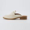 imageCUSHIONAIRE Womens Prescott Slip On Mule Memory Foam Wide Widths AvailableBone