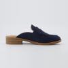 imageCUSHIONAIRE Womens Prescott Slip On Mule Memory Foam Wide Widths AvailableNavy