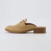 imageCUSHIONAIRE Womens Prescott Slip On Mule Memory Foam Wide Widths AvailableTan