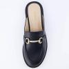 imageCUSHIONAIRE Womens Ragu Buckle Slip On Mule Memory Foam Wide Widths AvailableBlack