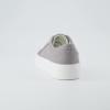 imageCUSHIONAIRE Womens Tag Low top Canvas Sneaker Memory FoamGrey Canvas