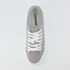 imageCUSHIONAIRE Womens Tag Low top Canvas Sneaker Memory FoamGrey Canvas