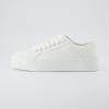 imageCUSHIONAIRE Womens Tag Low top Canvas Sneaker Memory FoamWhite Canvas