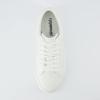 imageCUSHIONAIRE Womens Tag Low top Canvas Sneaker Memory FoamWhiteWhite