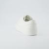 imageCUSHIONAIRE Womens Tag Low top Canvas Sneaker Memory FoamWhiteWhite