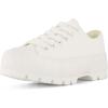 imageCUSHIONAIRE Womens Vasco Low top Canvas Sneaker Memory FoamWhite
