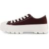 imageCUSHIONAIRE Womens Vasco Low top Canvas Sneaker Memory FoamChocolate