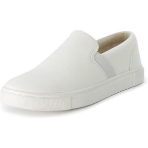 imageCUSHIONAIRE Womens Hampton Slip on Sneaker Comfort Foam Wide Widths AvailableWhite