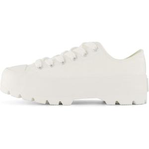 imageCUSHIONAIRE Womens Vasco Low top Canvas Sneaker Memory FoamWhite