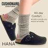 imageCUSHIONAIRE Hana SlipOn Buckle Clog with Cork Footbed Memory Foam Wide Widths AvailableBlack Wool