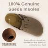 imageCUSHIONAIRE Hana SlipOn Buckle Clog with Cork Footbed Memory Foam Wide Widths AvailableBrown