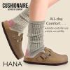 imageCUSHIONAIRE Hana SlipOn Buckle Clog with Cork Footbed Memory Foam Wide Widths AvailableBrown