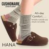imageCUSHIONAIRE Hana SlipOn Buckle Clog with Cork Footbed Memory Foam Wide Widths AvailableBrown Wool
